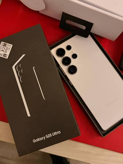 S25 Ultra White 512gb Brandnew 6 Months Official Warranty