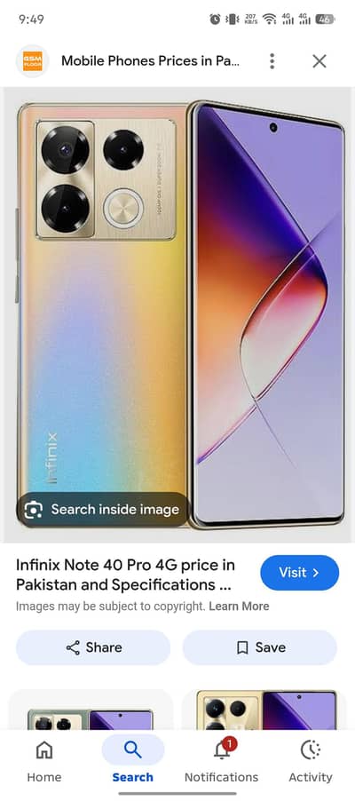 Infinix Note 40