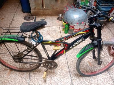 12 Springs Sport Bicycle – Good Condition – For Sale