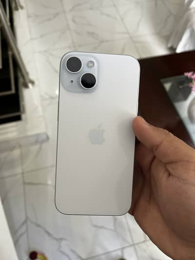 Iphone 15 128gb baby blue 10/10 condition non pta (FU)