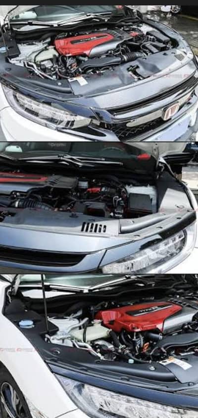 Honda civic engine bay side shield