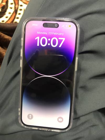 I m selling iPhone 14pro PTA APPROVED 512GB BLACK