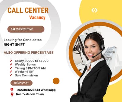 Call center sales representative Valencia town