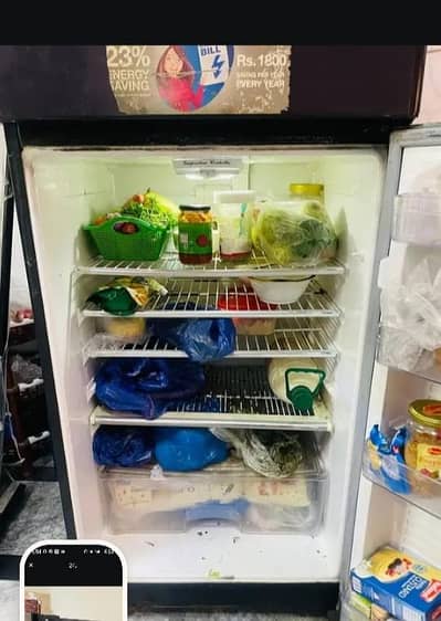 large fridge two door Good koling