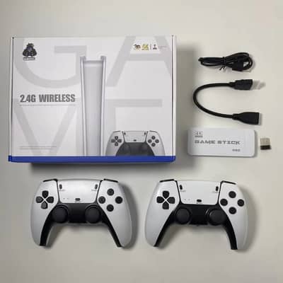 M15 plus Video Game Stick 4K 64G 20000+ Retro Games