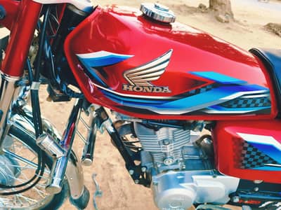 Honda CG125 23/2024 All Punjab Number Lush Condition