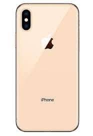Iphone xs max gold color single sim pta approve battery serivice 69