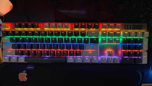 Zidli ZK 150 mechanical blue keys keyboard.