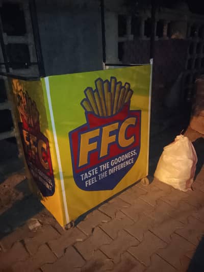 Fries stall with all accessories For sale
