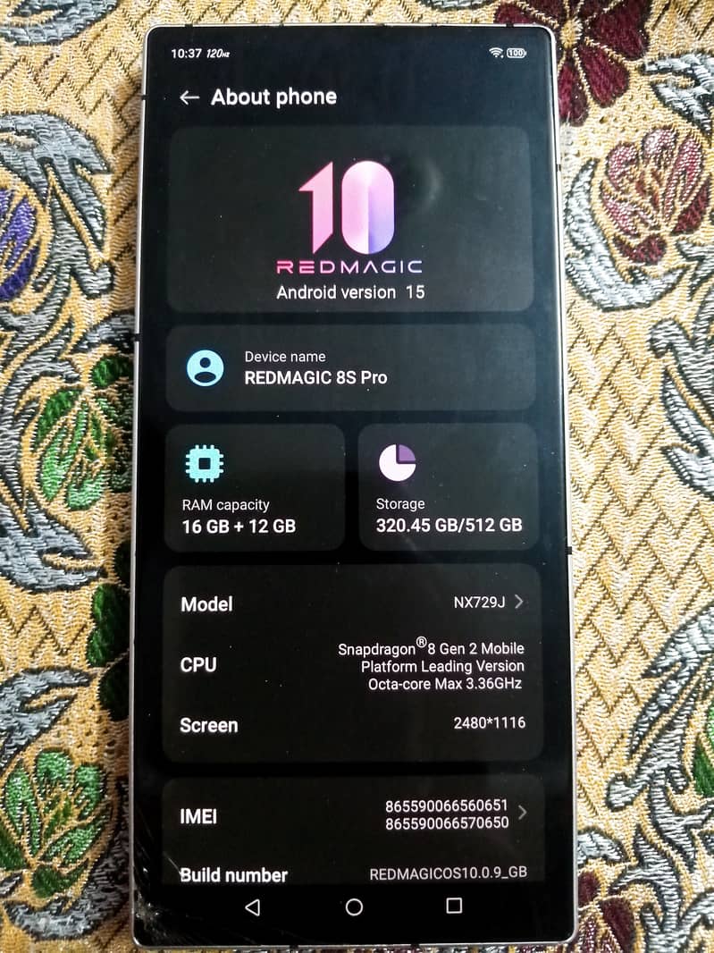 Red magic 8s pro 0