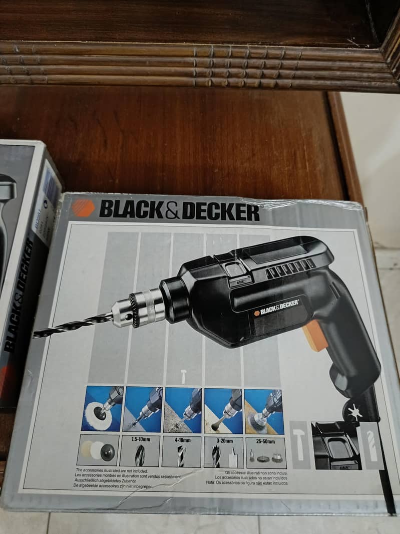 Black Decker Drill Machine 1