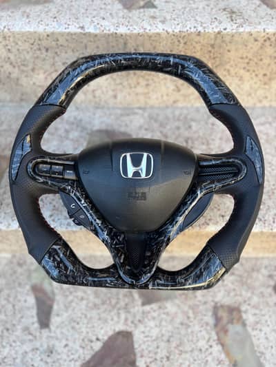 Honda Civic Honda Reborn Honda City  multimedia Forged Fiber steering