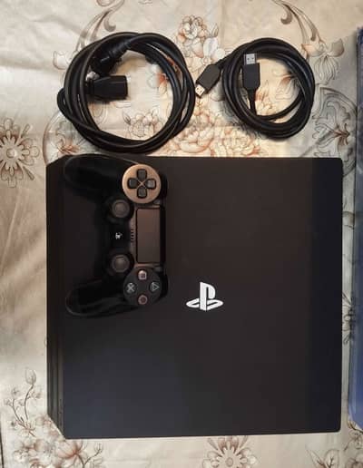 Play station 4 pro used-like as brand new