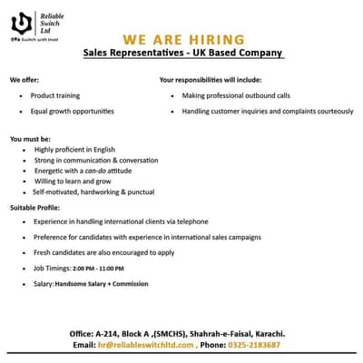 Apply now and grow with us!