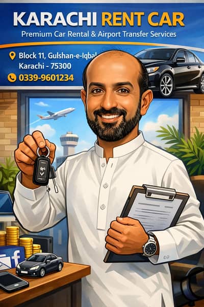 Rent a car karachi
