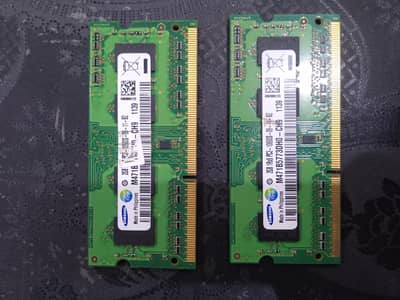 2x Samsung RAMs