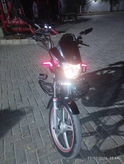 GD110s model 2024 black color