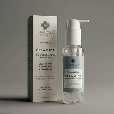 BlossomK Skin Active Ceramide Skin Brightening Face Wash 120ml