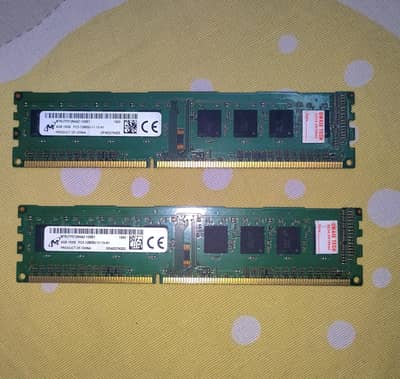 DDR3 RAM 8GB (4+4) PC