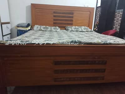 Double Bed with Side tables