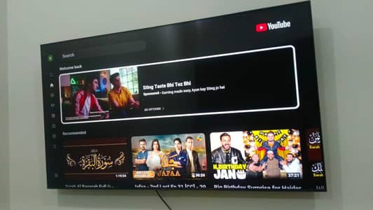 Samsung LED TV AU7000 55" Inch Orignal