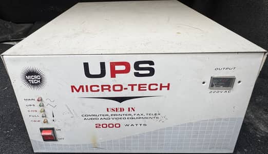 MircoTech 2000W UPS