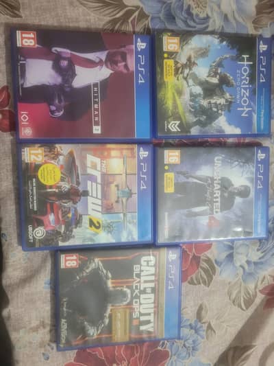 5 DVDs pack working condition