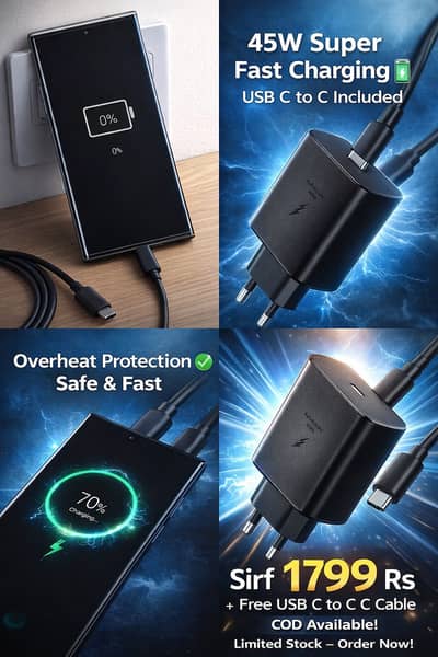 Super Fast Charger  Cash on Delivery