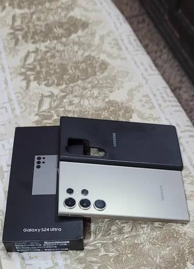 Samsung Galaxy S24 Ultra 12/512 Complete Box Urgent Sale Connect Wtp