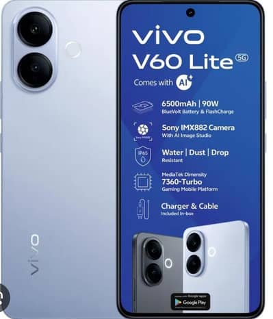 Vivo V60 Lite 8/256 With Box