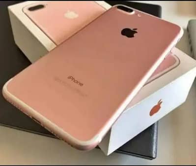 IPhone 7 plus 128 GB only WhatsApp number03468556940