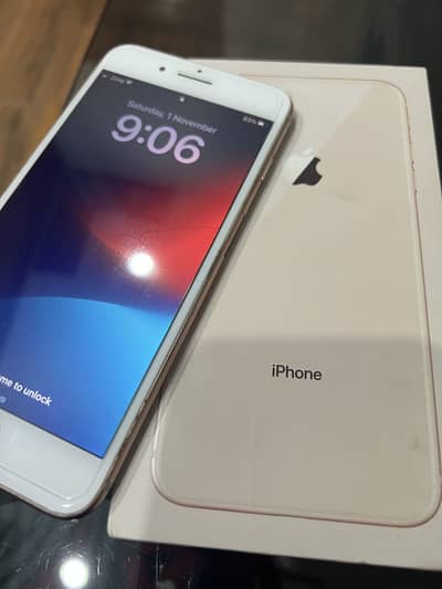 Iphone 8 plus pta approved with box