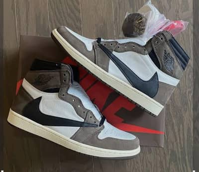 NIKE AIR JORDAN X TRAVIS SCOTT MOCHA HIGH