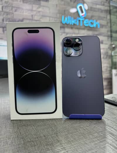 iphone 14 Pro Max 256GB LLA with Box PTA Approved