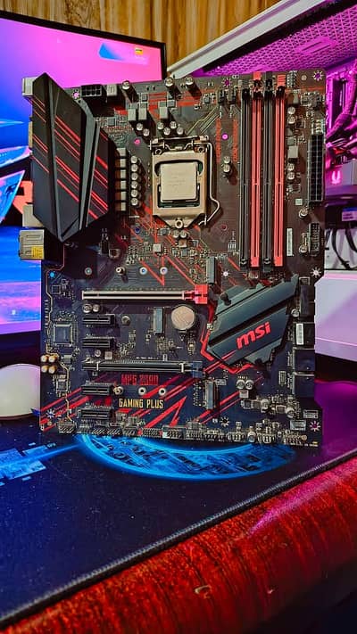 i7 9700 cpu with msi z390 gaming plus motherboard