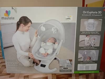 Mastela 3D baby Auto swings with 7 Modes & Multi features