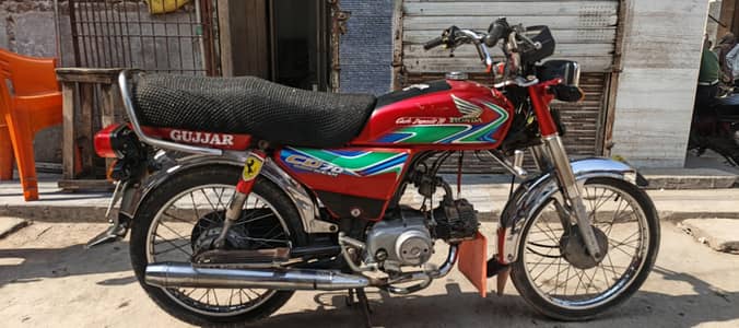 Honda CD 70 2018 Model – Good Condition