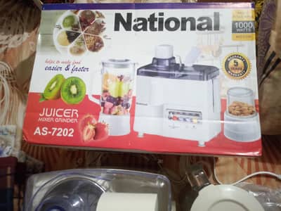 national 3 in 1 juicer mixer grinder