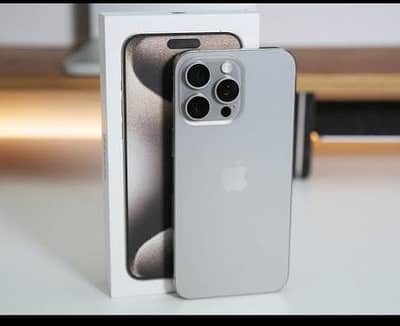 iphone 15 pro max PTA approved complete box