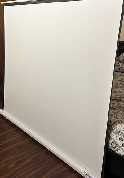 Speed-X Portable Multimedia Projector Screen with Tripod Stand