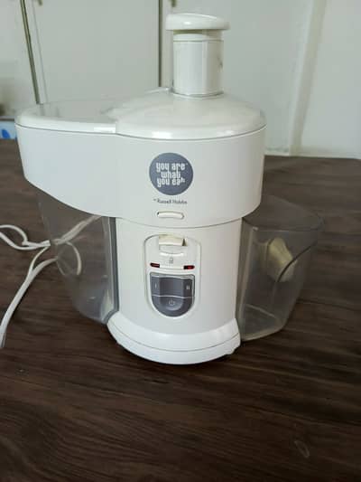 Russel Hobbs Juicer with Jug. Excellent Condition