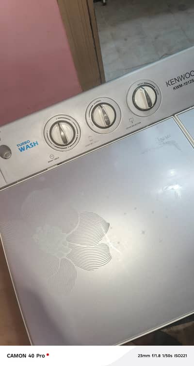 Kenwood washing machine twin tub model number KWM-1012 SA