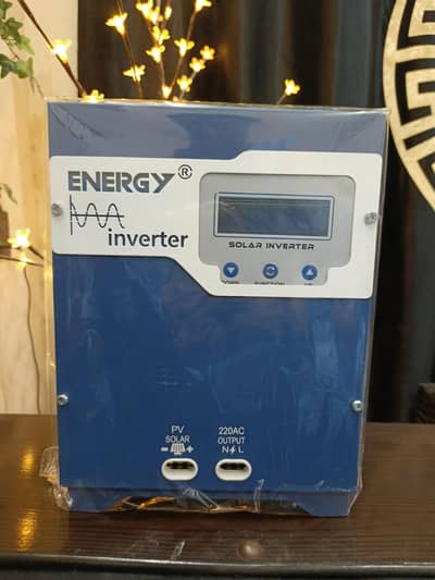 solar inverter 1.5 kva with out battery and wapda 6 month warranty