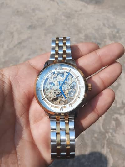 Rolex Automatic Skelton watch
