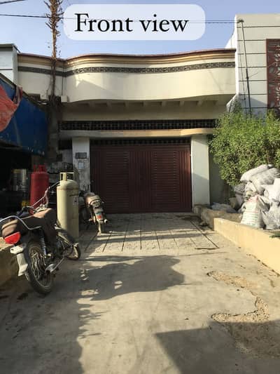 House For sale In Gulistan-e-Johar Block-11 with 2 Commercial Shops.