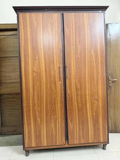 Two double door wardroobs pure wood