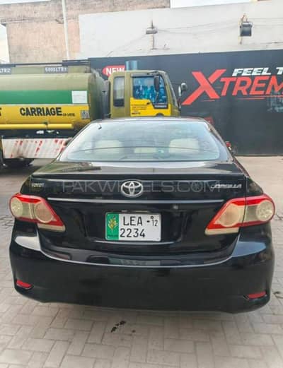 Toyota Corolla Xli modal 2012