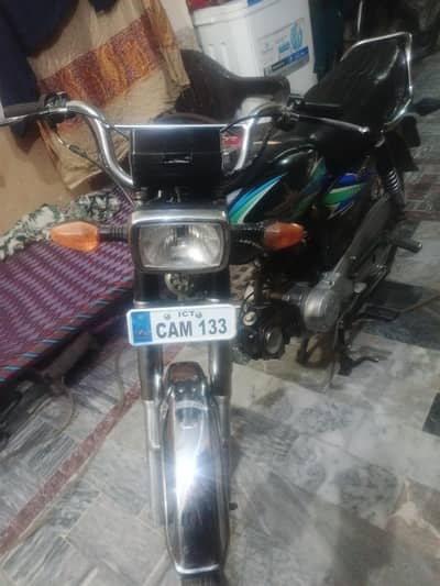 Union Star 70cc 2022 Model – Islamabad Number – First Owner