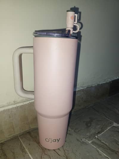 pink tumbler