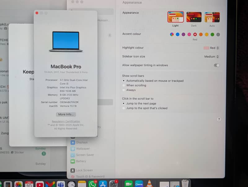Macbook Pro 2017 7